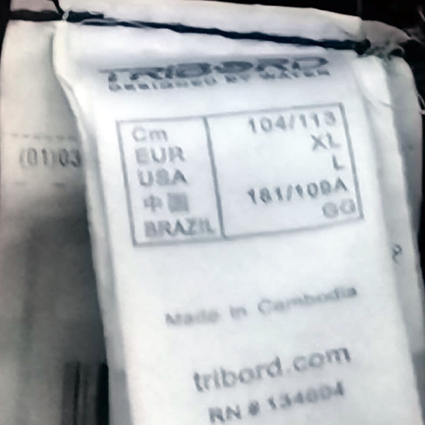 COSTUM NEOPREN SCAFANDRU SECOND HAND TRIBORD - XL | Echipament BuyBack | Costume umede (WETSUIT)